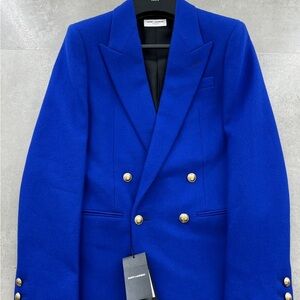 Yves Saint Laurent Blazer Royal Blue. Brand New  NEVER WORN. Original receipt.